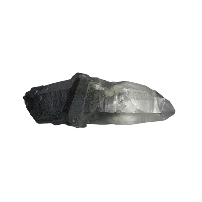 天然石  ガネーシュヒマール産  ヒマラヤ水晶 クラスター  クローライトINクォーツ（963）ケース付き画像