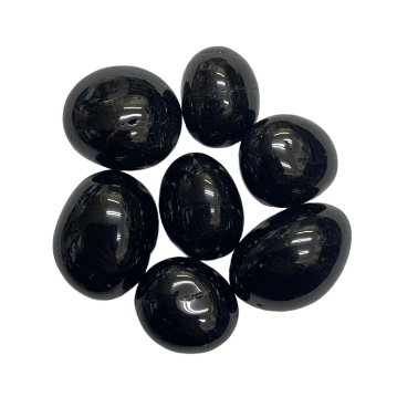 天然石 モリオン　黒水晶　タンブル　磨き石 【おまかせ品】画像