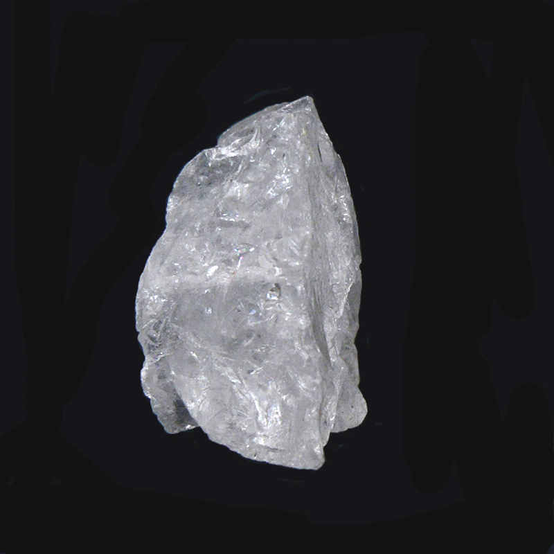 天然石 レインボー水晶 (虹入り) クリスタル 原石 塊り（2504） の画像