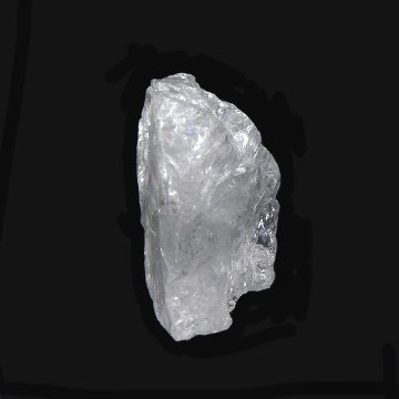 天然石 レインボー水晶 (虹入り) クリスタル 原石 塊り（2504） の画像