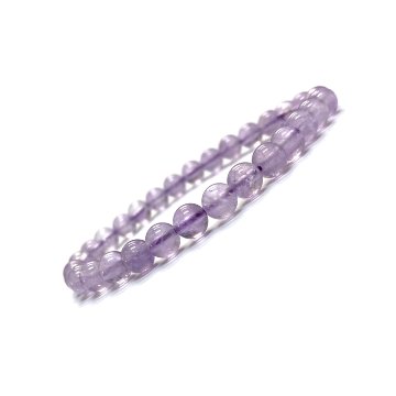 天然石 ラベンダーアメジスト ブレスレット  (2529) 2月誕生石【お任せ品】の画像