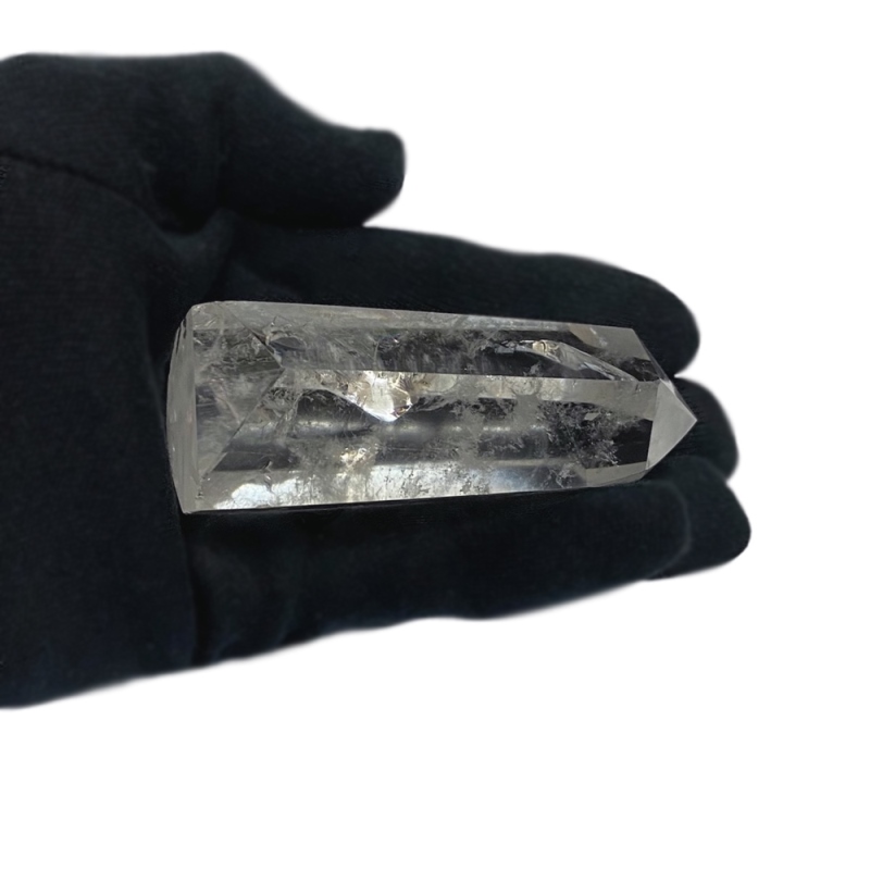 天然石 レインボー水晶 (虹入り) 六角柱 ポイント（2531） の画像