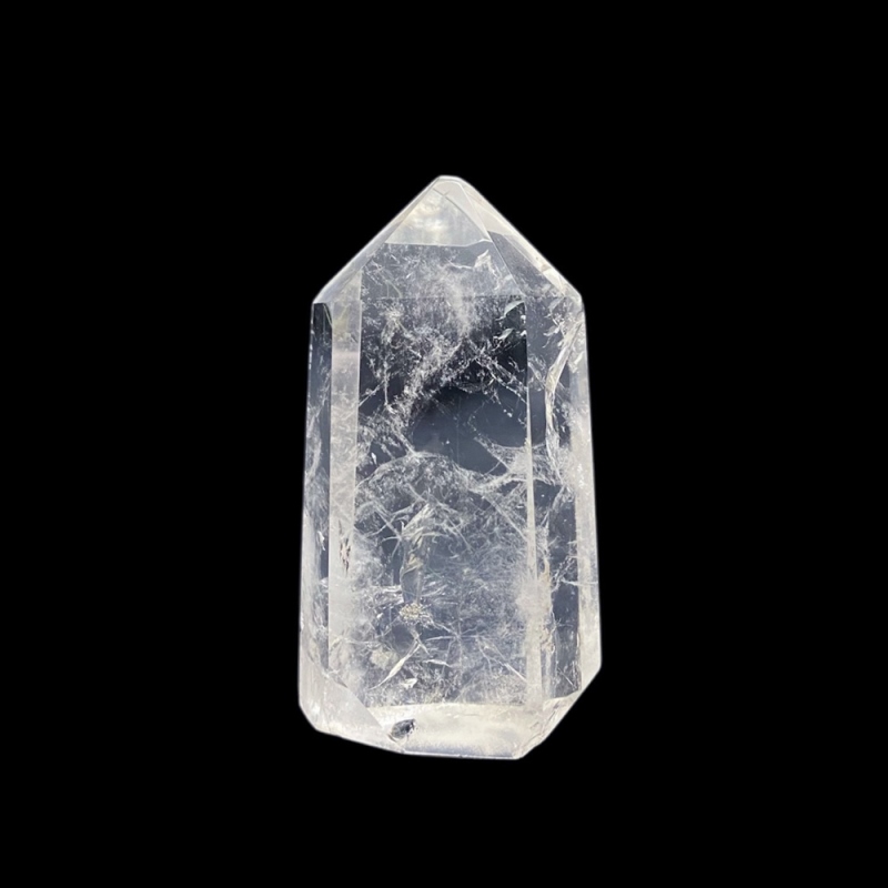 天然石 レインボー水晶 (虹入り) 六角柱 ポイント（2531） の画像