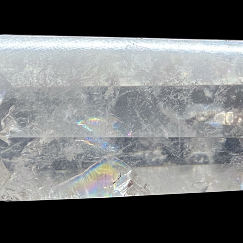 天然石 レインボー水晶 (虹入り) 六角柱 ポイント（2531） の画像