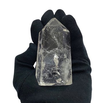 天然石 レインボー水晶 (虹入り) 六角柱 ポイント（2531） の画像
