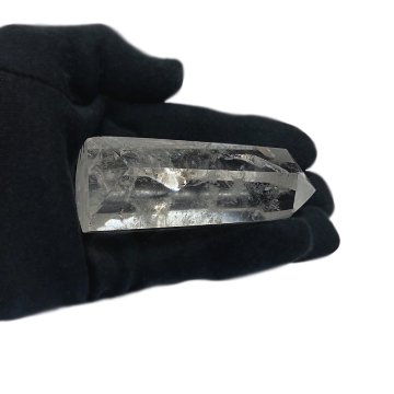 天然石 レインボー水晶 (虹入り) 六角柱 ポイント（2531） の画像