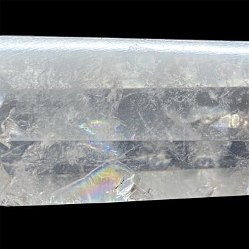 天然石 レインボー水晶 (虹入り) 六角柱 ポイント（2531） の画像