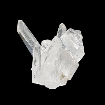天然石 水晶 クラスター クリスタル 原石  (2532)　鉱物ケース付きの画像