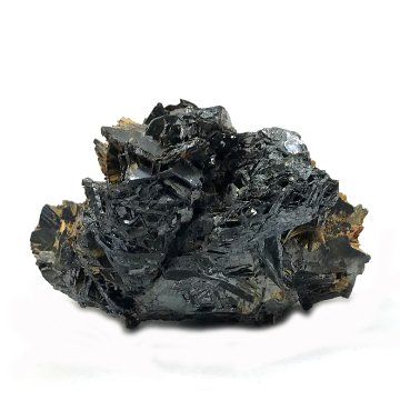  天然石  ゴールドタイチンルチル  原石 クラスター ヘマタイト結晶  (701)　激レア！の画像