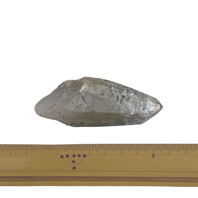 天然石  ガネーシュヒマール産  ヒマラヤ水晶 クラスター  クローライトINクォーツ（2550）の画像