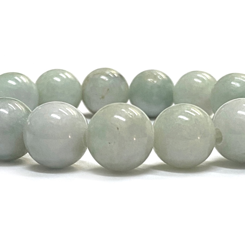 天然石 ミャンマー 翡翠 ブレスレット (17.5cm)　2554の画像