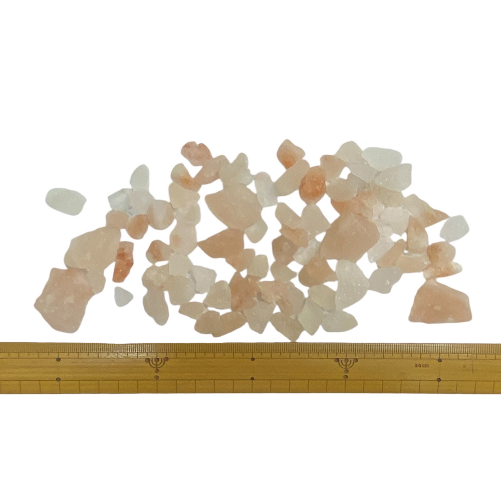 大特価！ヒマラヤ岩塩  ライトピンクソルト  ホワイトソルト 入浴用  バスソルト 塊・SサイズMIX (2kg)  限定品の画像