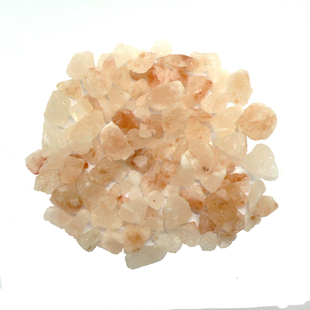 大特価！ヒマラヤ岩塩  ライトピンクソルト  ホワイトソルト 入浴用  バスソルト 塊・SサイズMIX (2kg)  限定品の画像