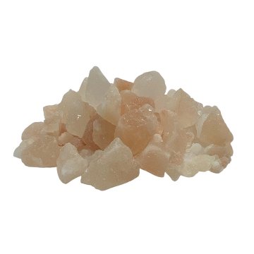 大特価！ヒマラヤ岩塩  ライトピンクソルト  ホワイトソルト 入浴用  バスソルト 塊・SサイズMIX (2kg)  限定品の画像