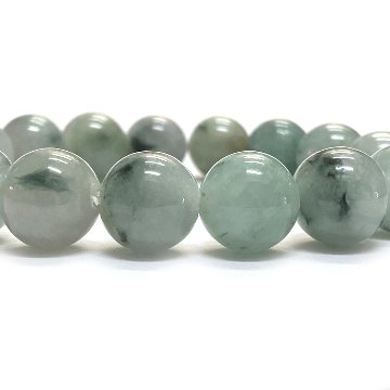 天然石 ミャンマー 翡翠 ブレスレット (17.5cm)　2557の画像
