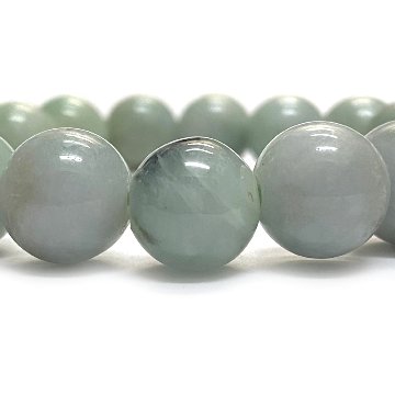 天然石 ミャンマー 翡翠 ブレスレット (17cm)　2560の画像