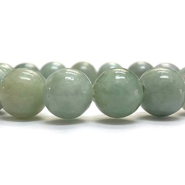 天然石 ミャンマー 翡翠 ブレスレット (16.5cm)　2561の画像