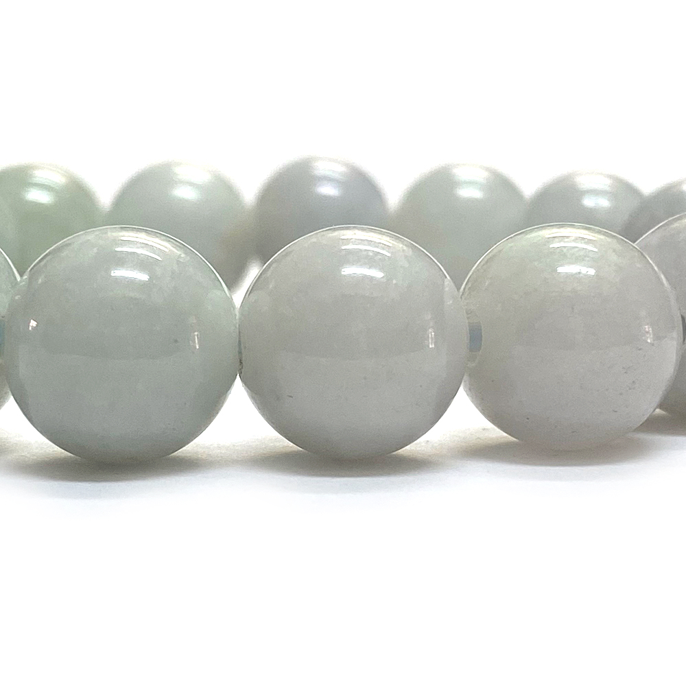 天然石 ミャンマー 翡翠 ブレスレット (18cm)　2562の画像