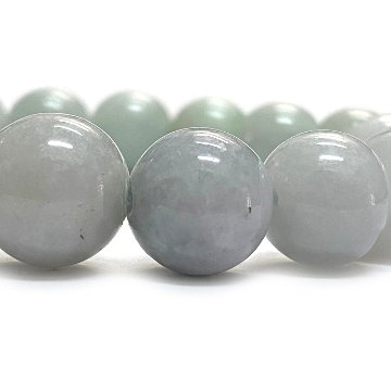 天然石 ミャンマー 翡翠 ブレスレット (18cm)　2562の画像