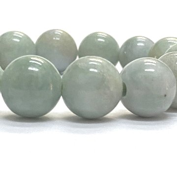 天然石 ミャンマー 翡翠 ブレスレット (17cm)　2563の画像