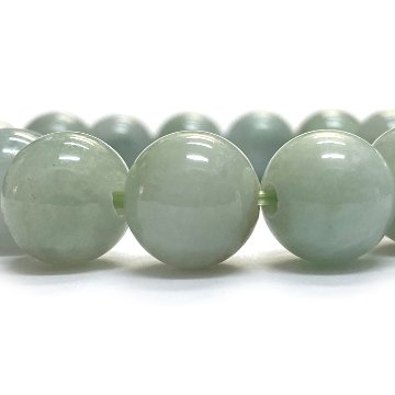 天然石 ミャンマー 翡翠 ブレスレット (18cm)　2566の画像
