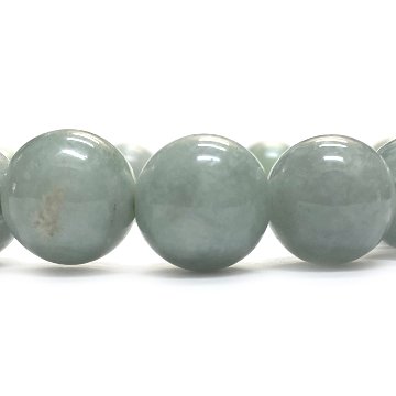 天然石 ミャンマー 翡翠 ブレスレット (18cm)　2566の画像