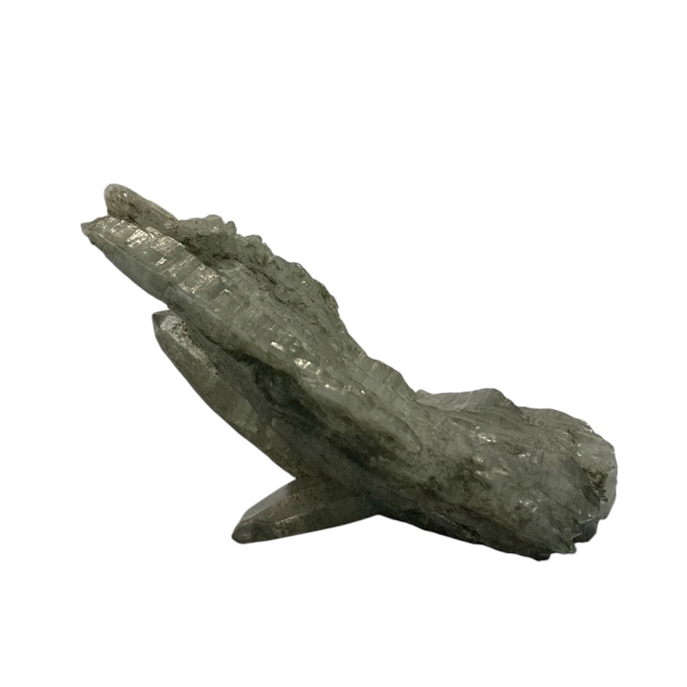 天然石  ガネーシュヒマール産  ヒマラヤ水晶 クラスター  クローライトINクォーツ（2573）の画像