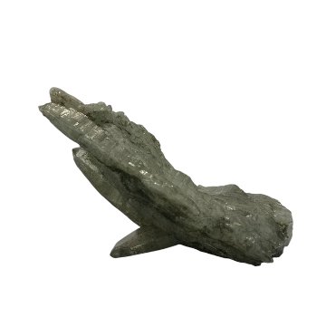 天然石  ガネーシュヒマール産  ヒマラヤ水晶 クラスター  クローライトINクォーツ（2573）の画像