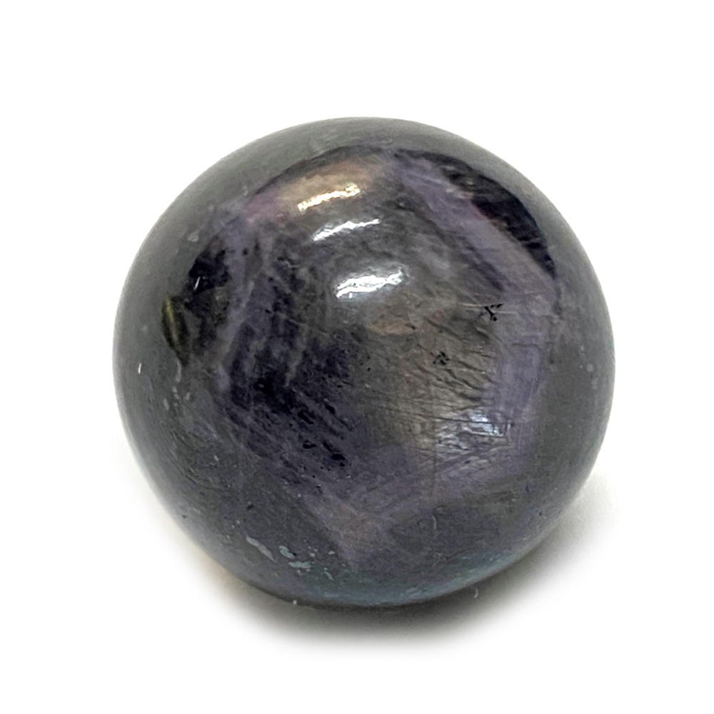 天然石 スターサファイア 丸玉 20ｍm 丸玉台座付き（2576）の画像