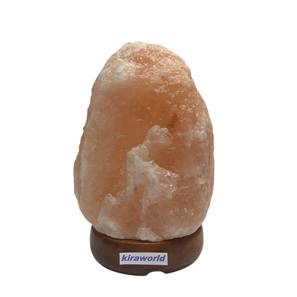 ヒマラヤ岩塩ランプ　洗浄済（114）ピンク岩塩ランプ　ソルトランプ  (限定1)の画像