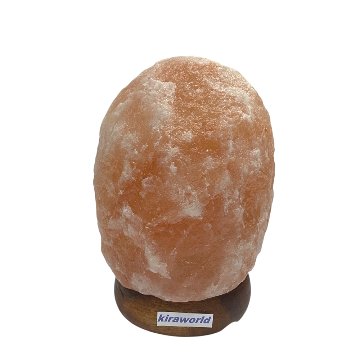 ヒマラヤ岩塩ランプ　洗浄済（116）ピンク岩塩ランプ　ソルトランプ  (限定1)の画像