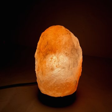 ヒマラヤ岩塩ランプ　洗浄済（116）ピンク岩塩ランプ　ソルトランプ  (限定1)の画像