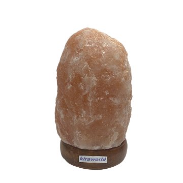 ヒマラヤ岩塩ランプ　洗浄済（117）ピンク岩塩ランプ　ソルトランプ  (限定1)の画像