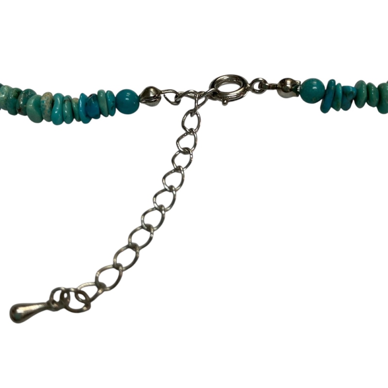 天然石 ターコイズ トルコ石 ネックレス（2587）の画像