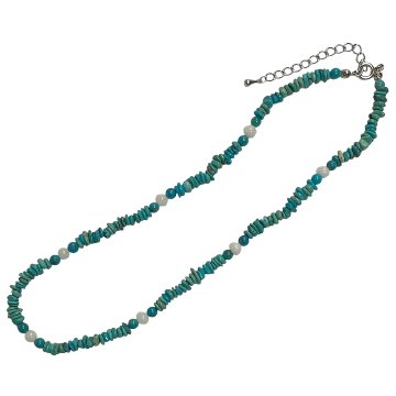 天然石 ターコイズ トルコ石 ネックレス（2587）の画像