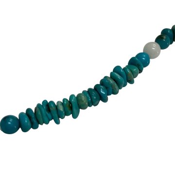 天然石 ターコイズ トルコ石 ネックレス（2587）の画像