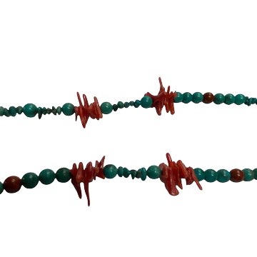 天然石 ターコイズ トルコ石 ネックレス（2588）の画像