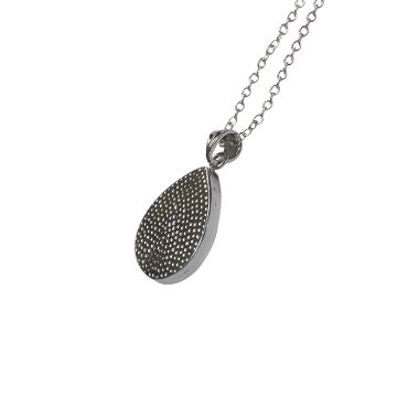 天然石 ロードナイト ペンダントトップ  ネックレス（2590）シルバー磨き用布付 の画像