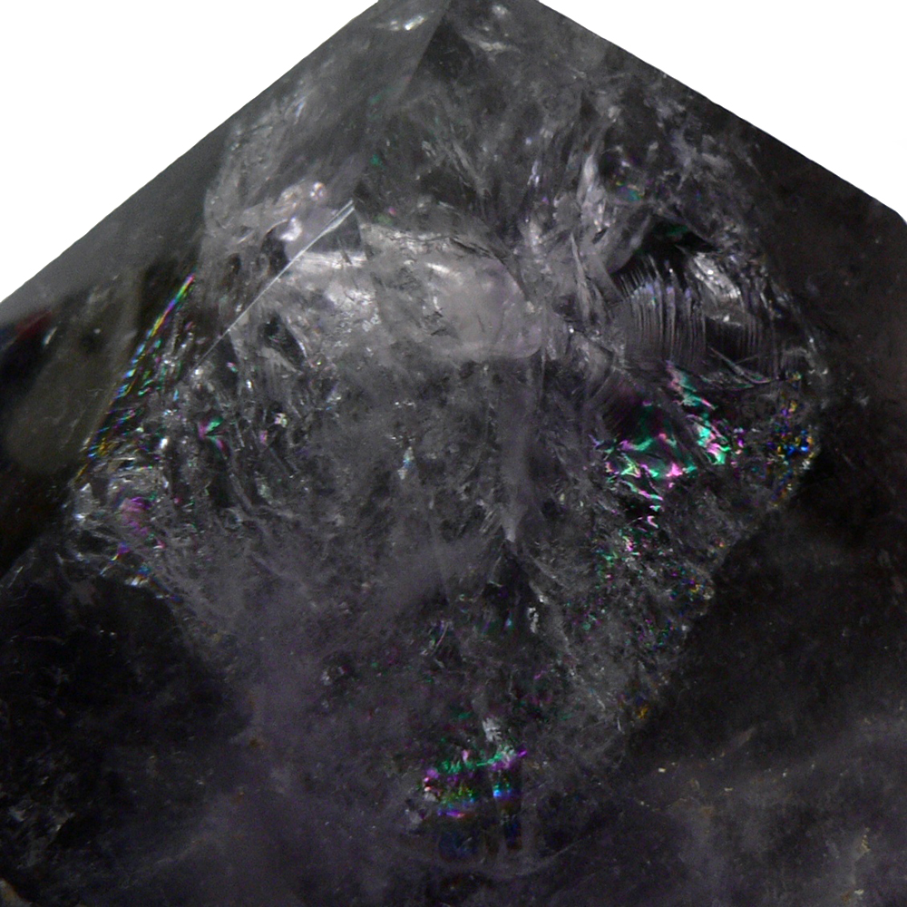 天然石 アメジスト レインボー入り 紫水晶 原石 (1601）5.2kgの画像