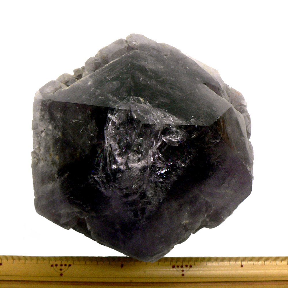 天然石 アメジスト レインボー入り 紫水晶 原石 (1601）5.2kgの画像