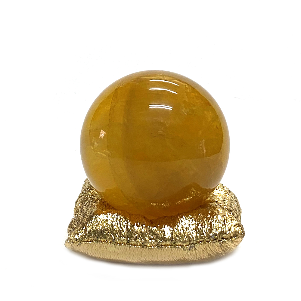 【おまかせ品】 ゴールド・シルバー の座布団 丸玉台座 ハンドメイド ディスプレイ クッション 2個セットの画像