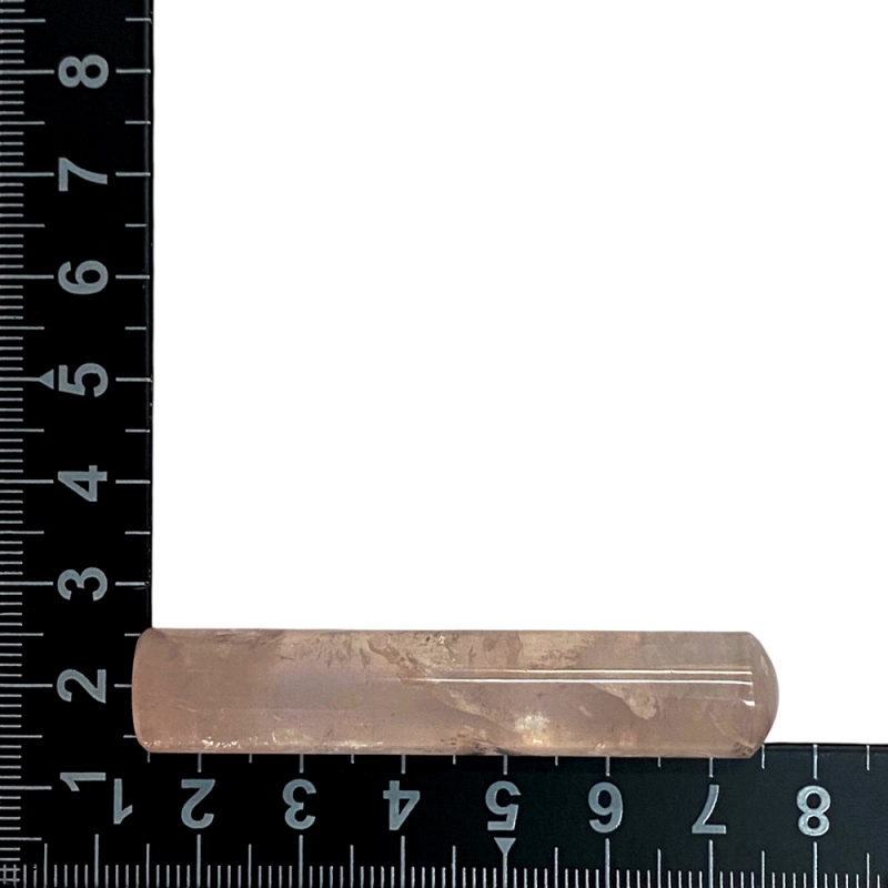 天然石  ローズクォーツ  印材　４本セット  (25110)　　の画像