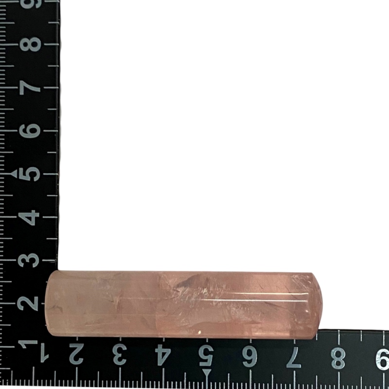 天然石  ローズクォーツ  印材　４本セット  (25110)　　の画像