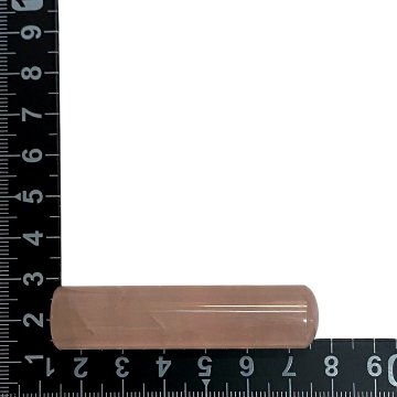 天然石  ローズクォーツ  印材　４本セット  (25110)　　の画像