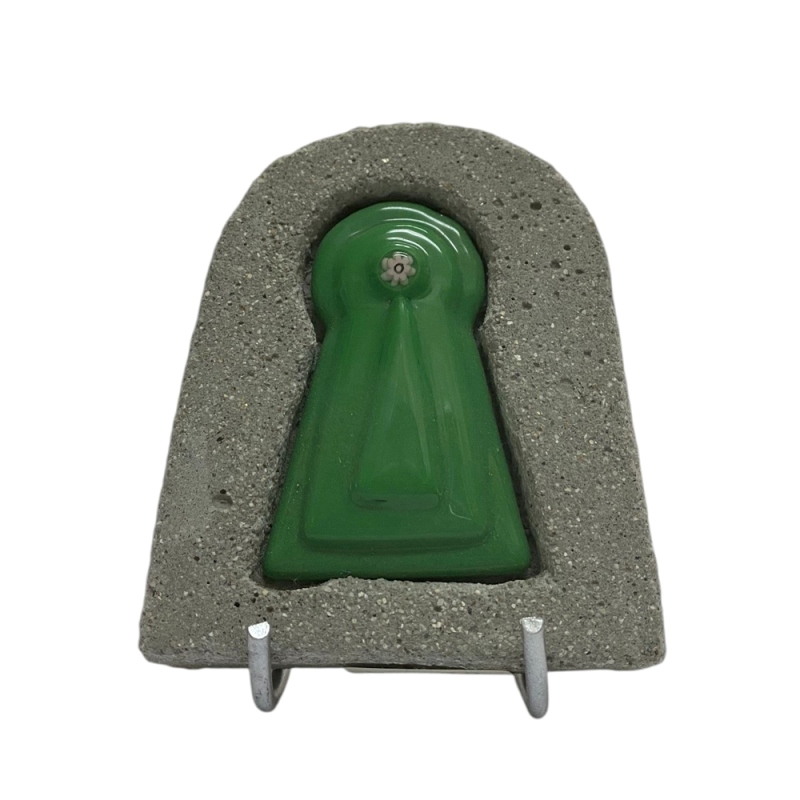 前方後円墳（古墳型）オブジェ 世界遺産 (1001) ハンドメイドの画像