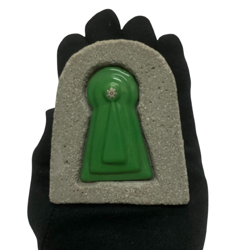 前方後円墳（古墳型）オブジェ 世界遺産 (1001) ハンドメイドの画像