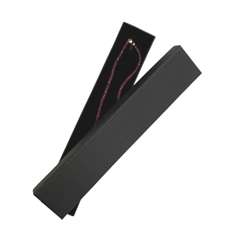 天然石 ボタンカットルビー  ネックレス（25113）一点物の画像