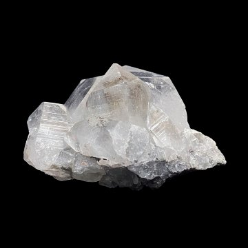 天然石 ヒマラヤ水晶  クラスター レインボー 虹入り 原石（25133）水晶原石の画像