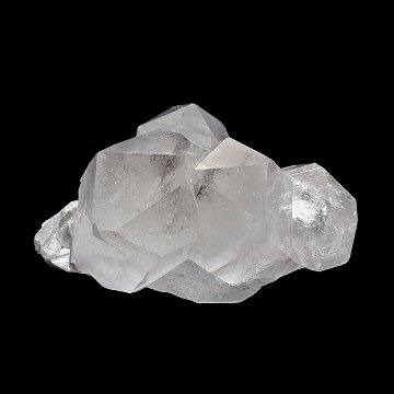 天然石 ヒマラヤ水晶  クラスター レインボー 虹入り 原石（25133）水晶原石の画像