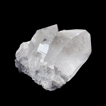 天然石 ヒマラヤ水晶  クラスター レインボー 虹入り 原石（25133）水晶原石の画像